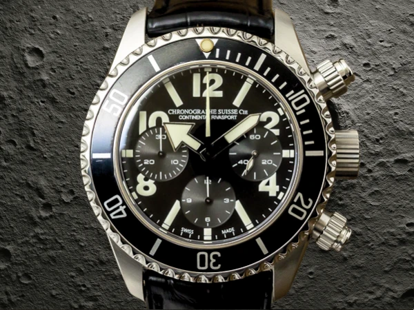 HB-0245| クロノグラフスイス コンチネンタル RIVASPORT