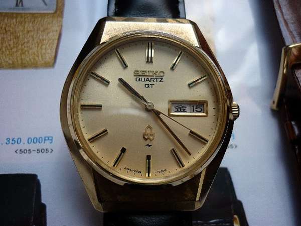 セイコー クオーツ 18金無垢 | アンティーウオッチマンはROLEX