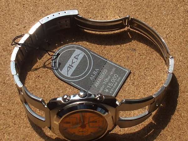 セイコー ALBA AKA クロノグラフ 未使用・プライスタグ付 | アンティー