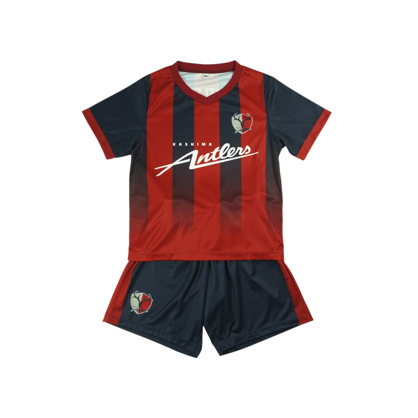 26キッズユニフォーム（上下セット）【受注】 – 鹿島アントラーズFC