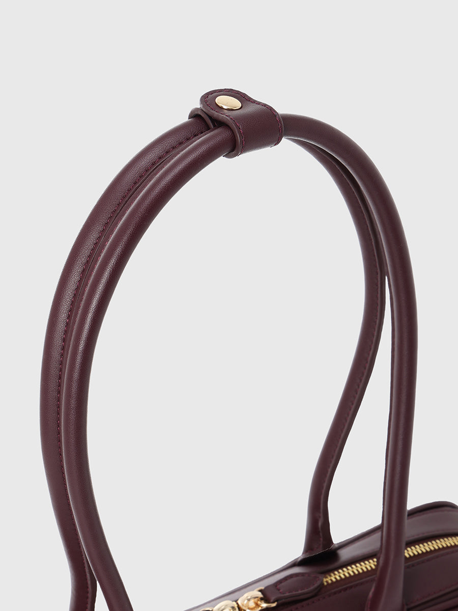 プレーンボストンバッグ