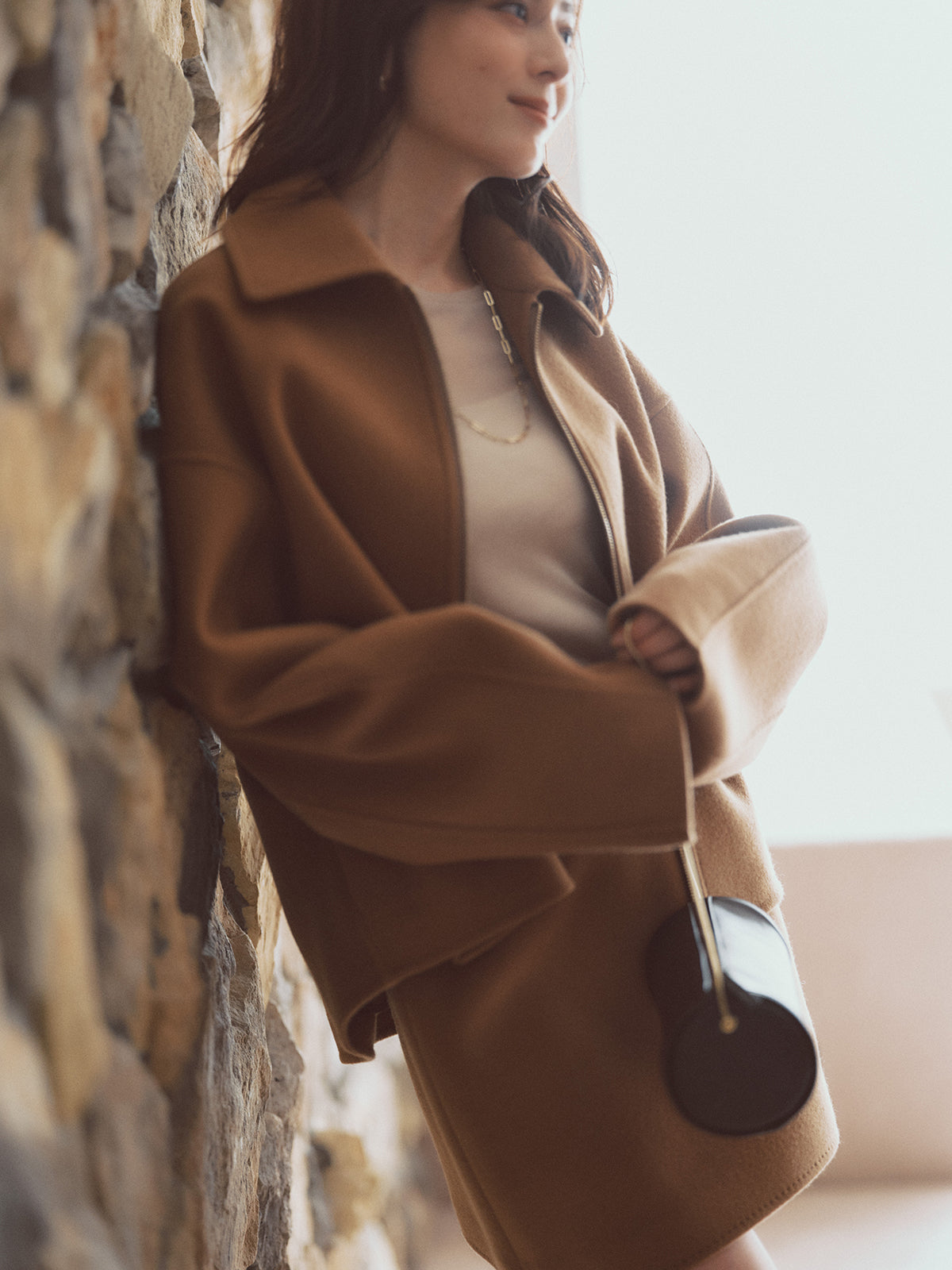 リバーウールミニスカート