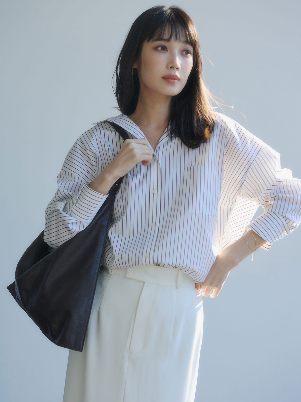 ダブルサテンナロースカート