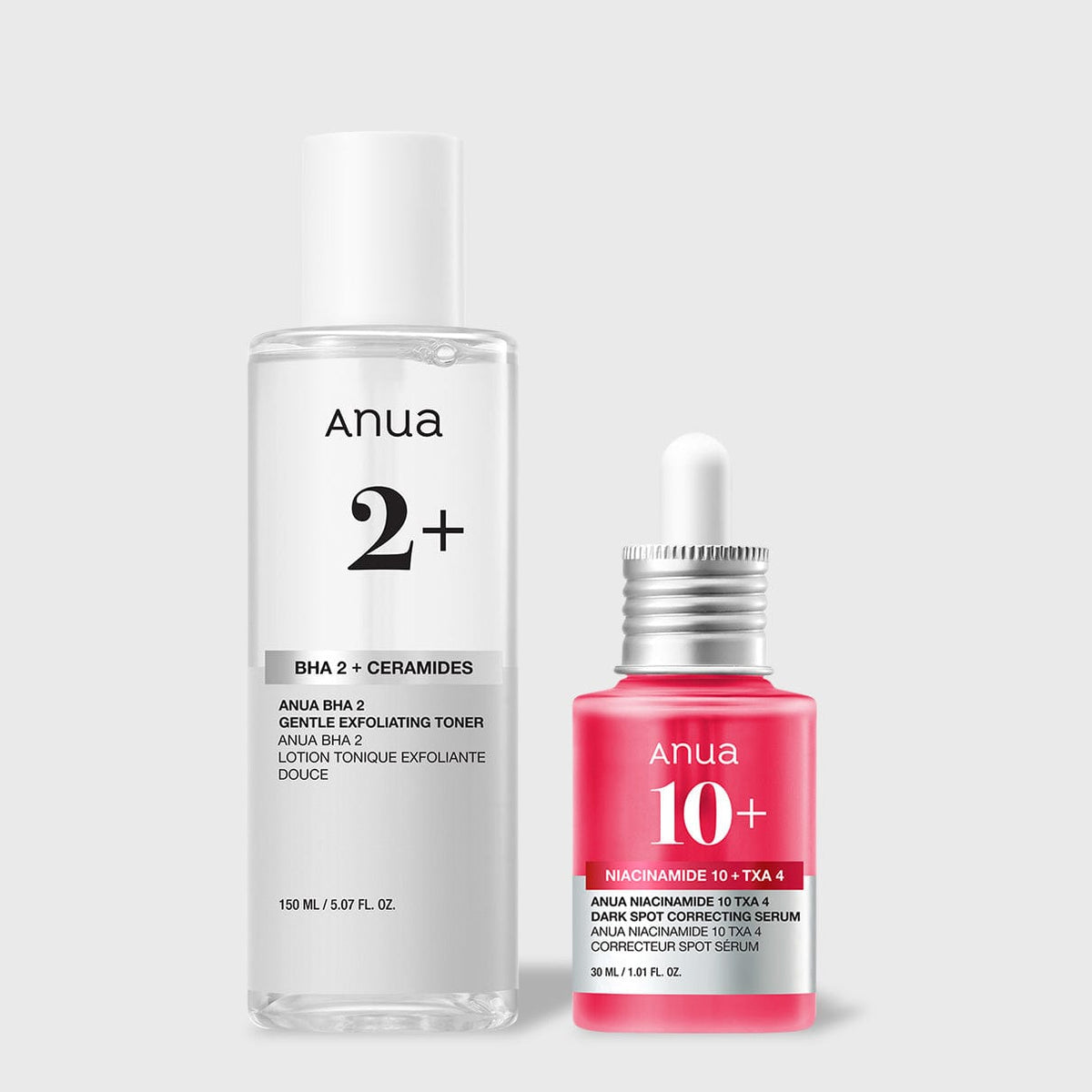 トラブルケアセット (BHA2 化粧水＋ダークスポットセラム) | アヌア Anua