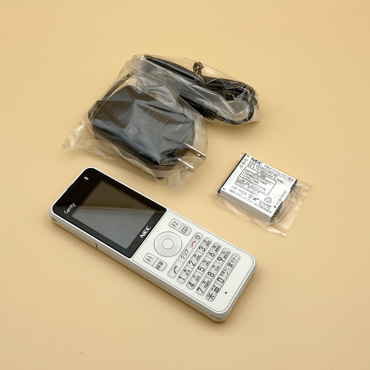 明日の工事 / NEC PS9D-NX コードレス電話機