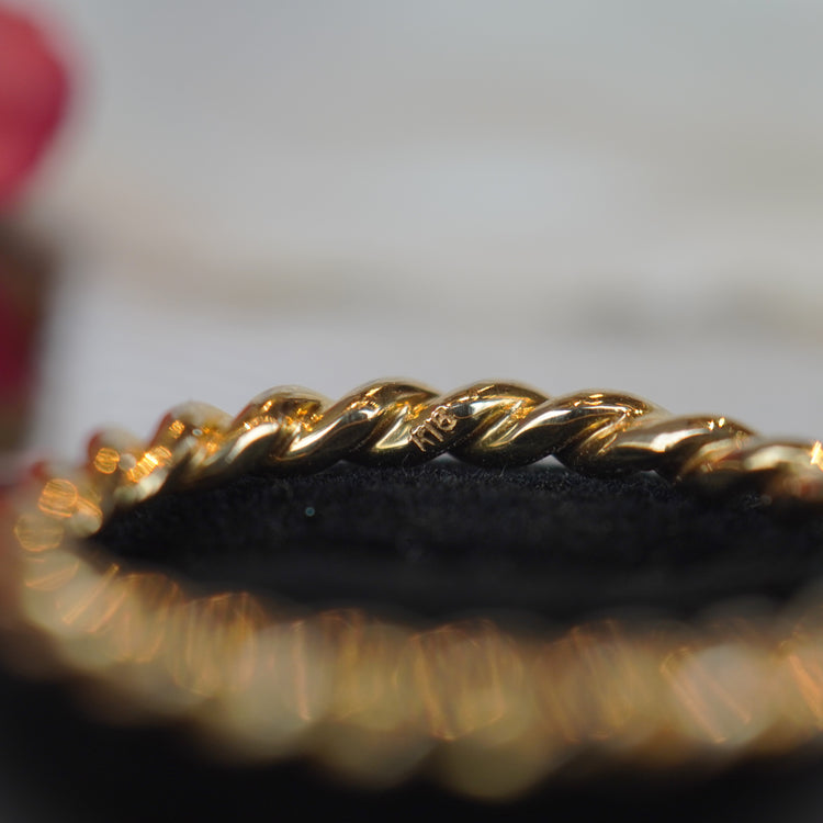ツイストデザインリング | 芦屋Antico