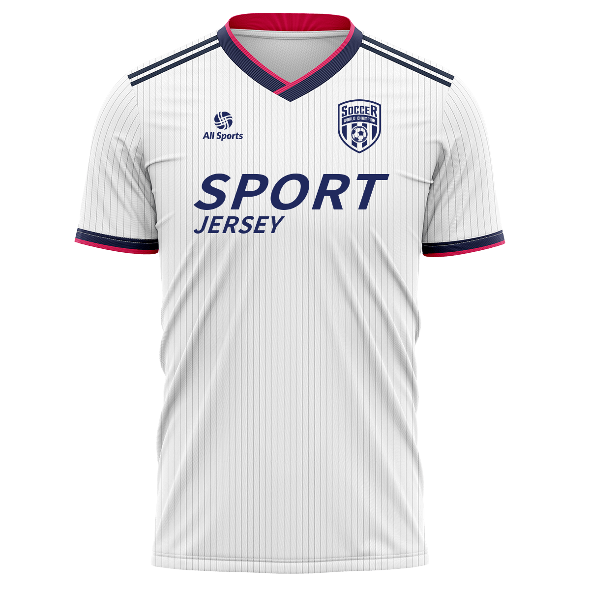 All Sports | 昇華 サッカー ユニフォーム 上下セット FY23193・白