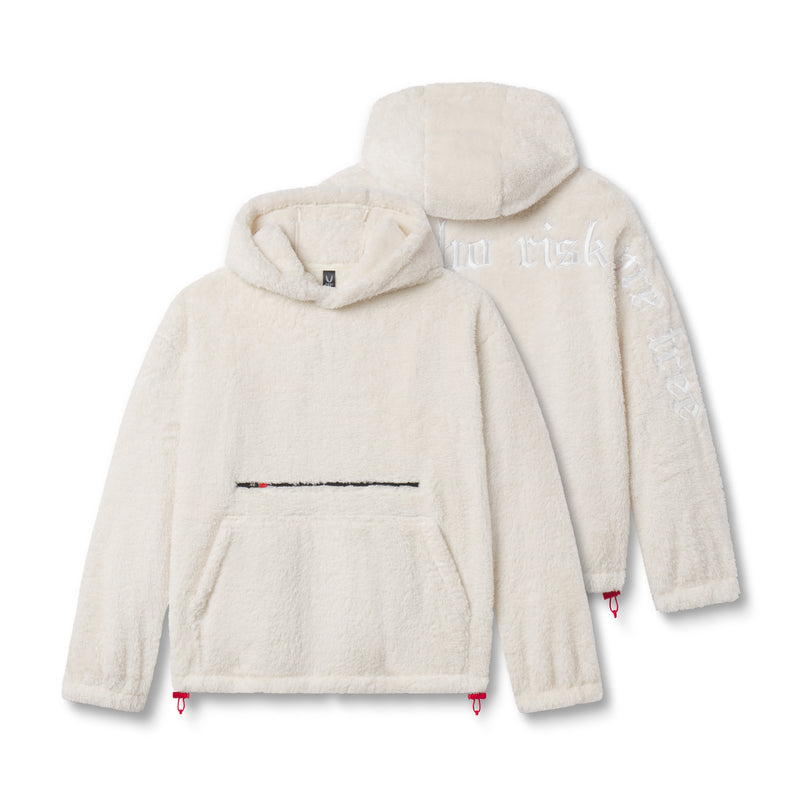 0553. Sherpa Recovery Hoodie - Ivory Cream/White – ASRV