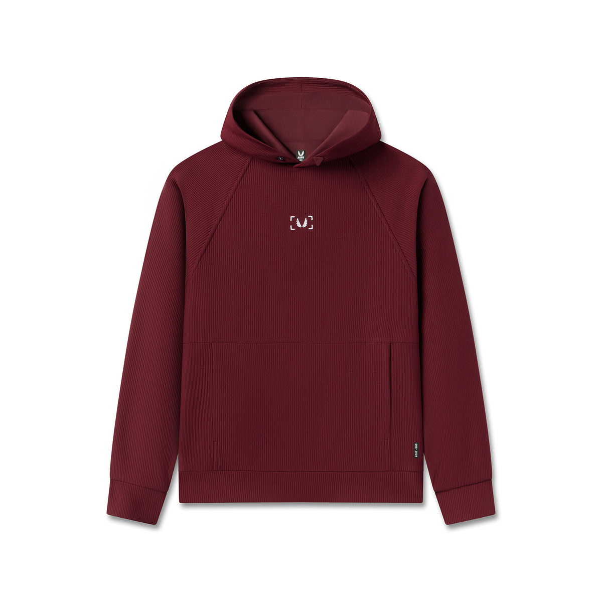 1019. Deltapeak® Oversized Hoodie - Crimson – ASRV