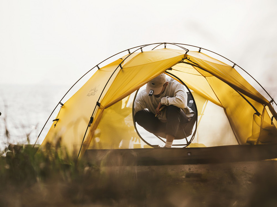 ZEROGRAM、ジュラルミンポールを採用した新バージョンのテント「El