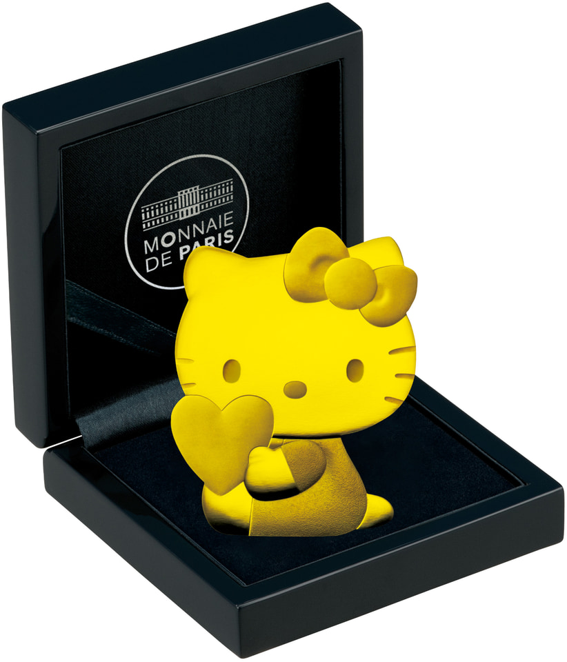 フランス国立造幣局が鋳造する「ハローキティ50周年記念コイン」全国の