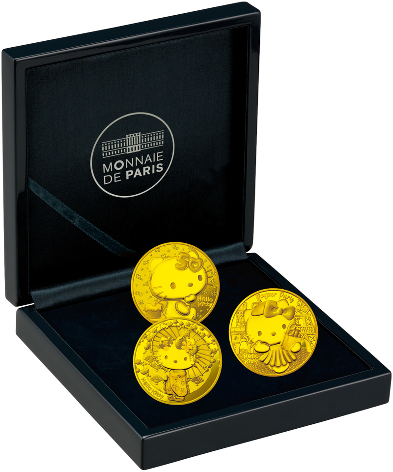 フランス国立造幣局が鋳造する「ハローキティ50周年記念コイン」全国の