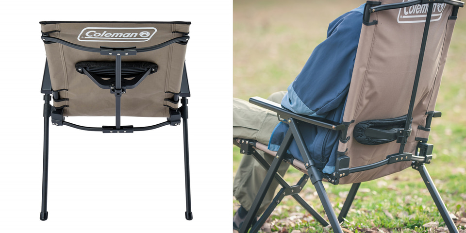 コールマン、3段階リクライニングの「レイチェアシリーズ」に新モデル2