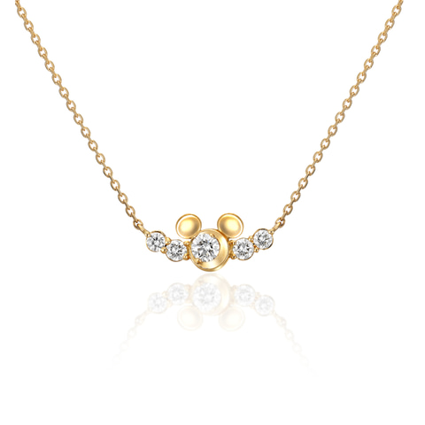 東京ディズニーリゾート、ミッキーシェイプがかわいいリングと