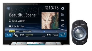 パイオニア、AV一体型カーナビで銅メッキシャシーを初採用した