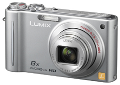 パナソニック、超解像技術に対応した薄型8倍ズーム機「LUMIX DMC-ZX3