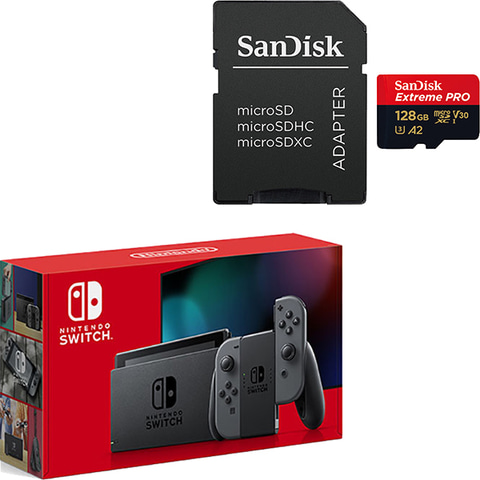 Switch＋microSDカードのセットがお得！ 「ヨドバシ・ドット・コム」に