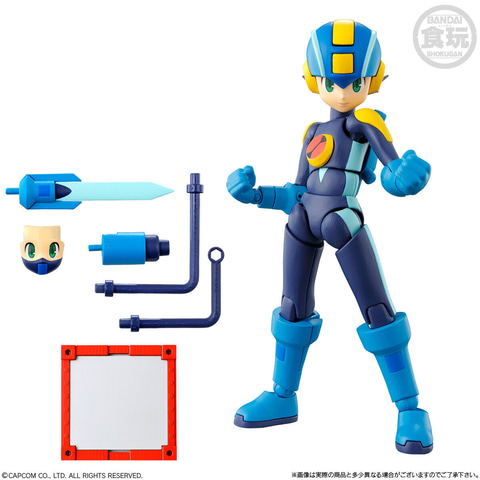 ロックマンエグゼ」のナビたちがプラキット化。「SMP Kit Makes Pose