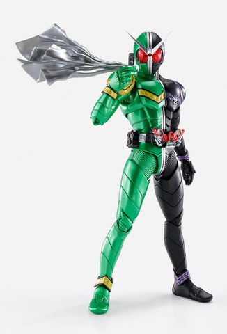 S.H.Figuarts（真骨彫製法）仮面ライダーW サイクロンジョーカー」が