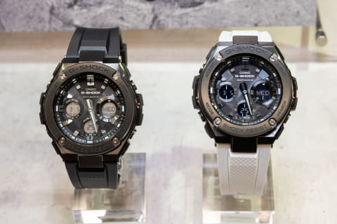 G-SHOCK、樹脂バンドでブラック×ホワイトのG-STEEL - Impress Watch