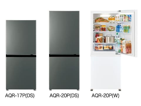 アクア、冷凍室が広く整理しやすい一人暮らし向け冷蔵庫 - 家電 Watch