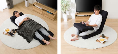 ニトリのゲーミング座椅子「ワイド」と「ベロア」タイプ - 家電 Watch