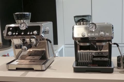 デロンギ、豆から挽く本格エスプレッソメーカー 家でもバリスタの所作
