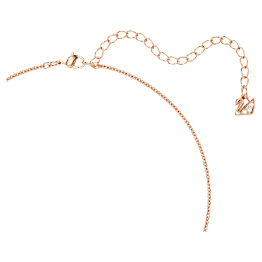 Teddy pendant, Bear, Pink, Rose gold-tone plated | Swarovski