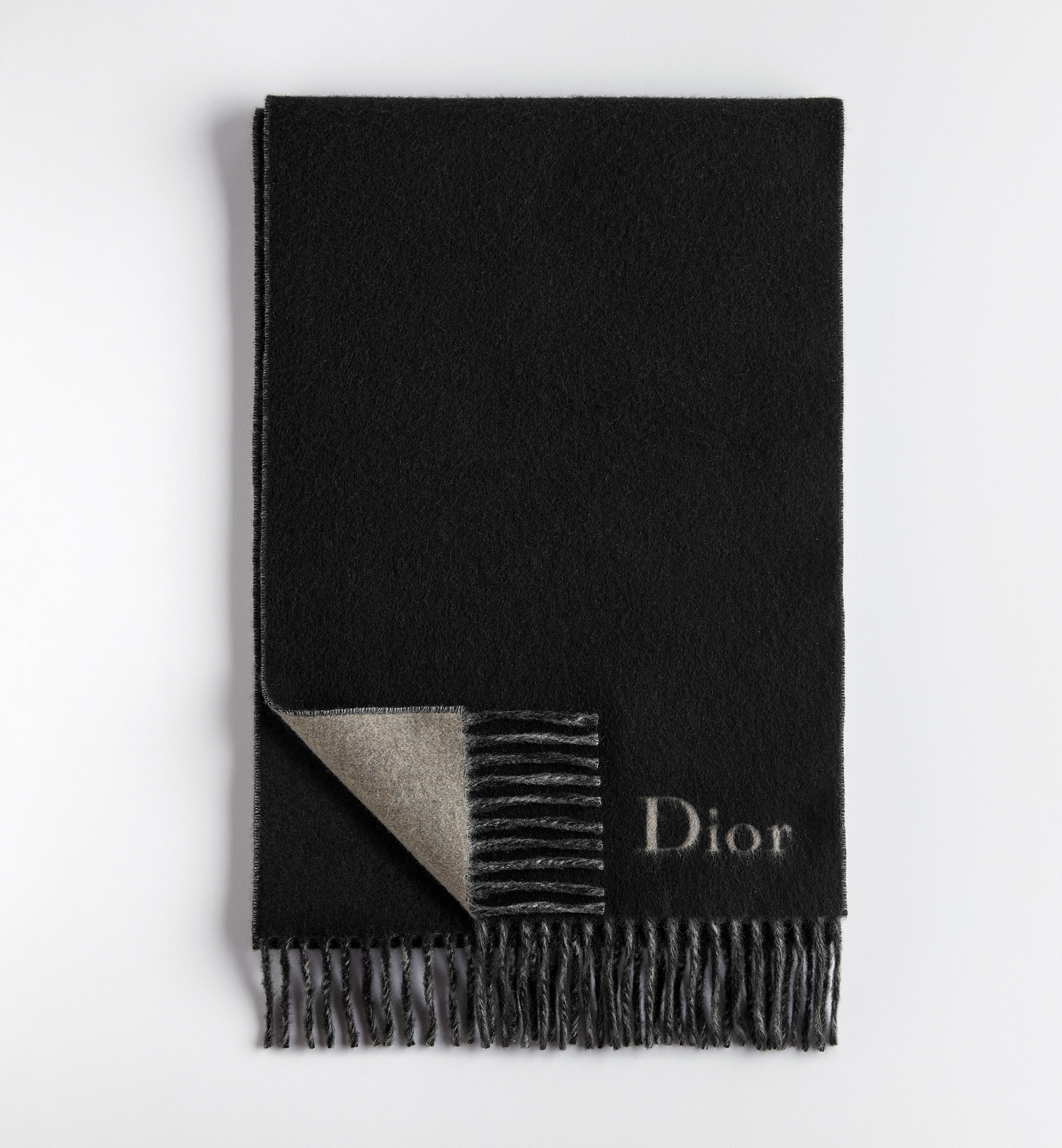 DIOR | Dior ダブルフェース マフラー ウール & カシミヤ