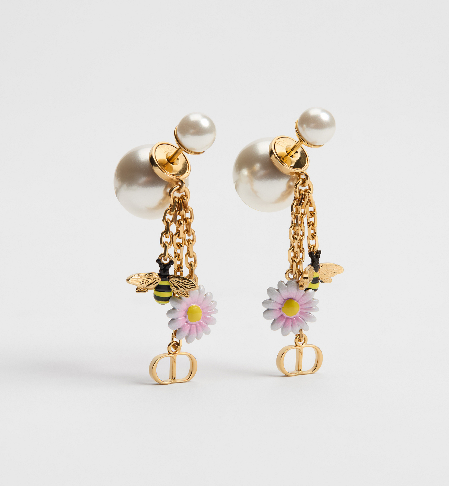 DIOR | Dior Tribales ピアス メタル・レジンパール・ラッカー