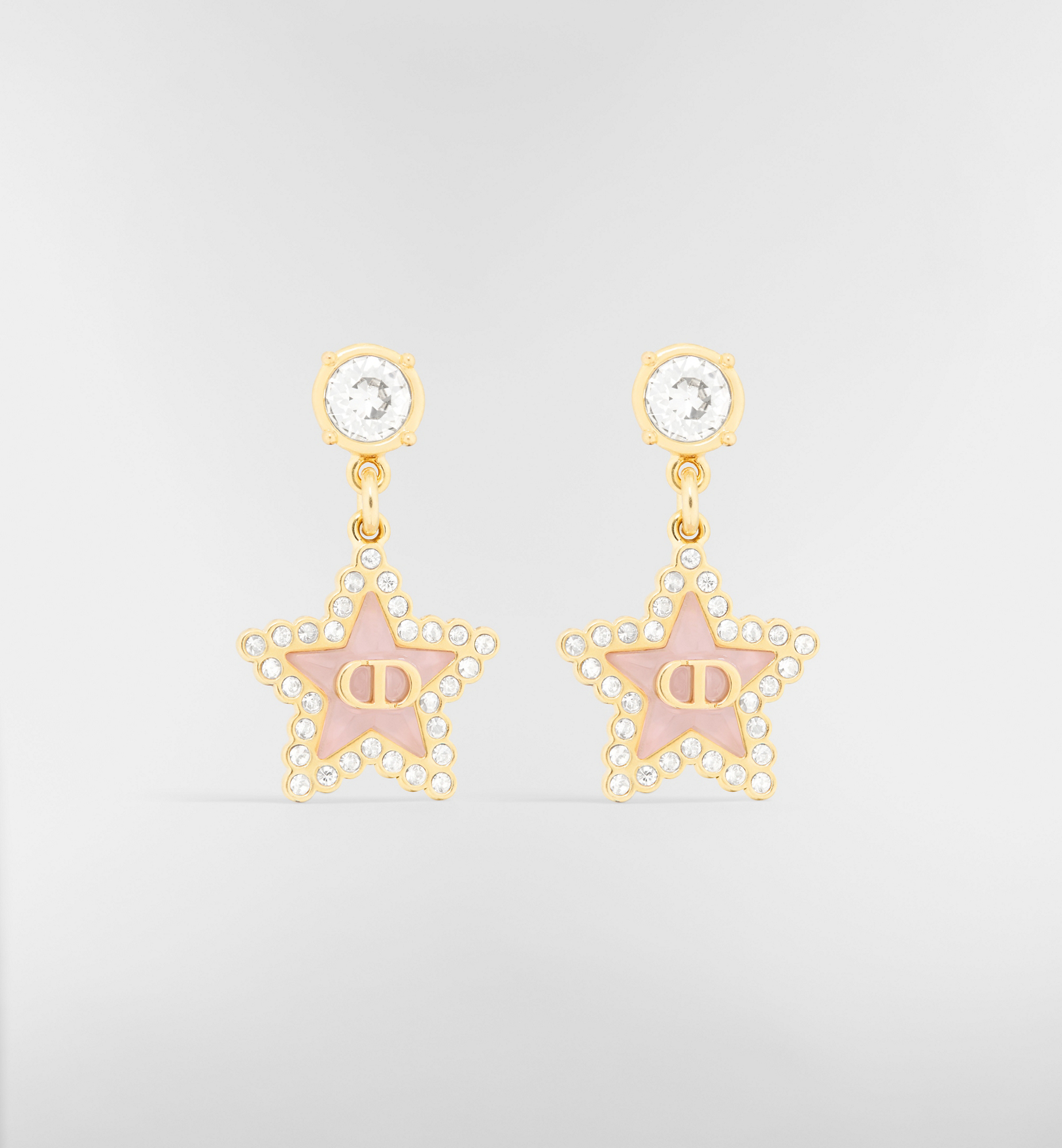 DIOR | Petit CD Lucky Baroque ピアス メタル・クリスタル・ガラス