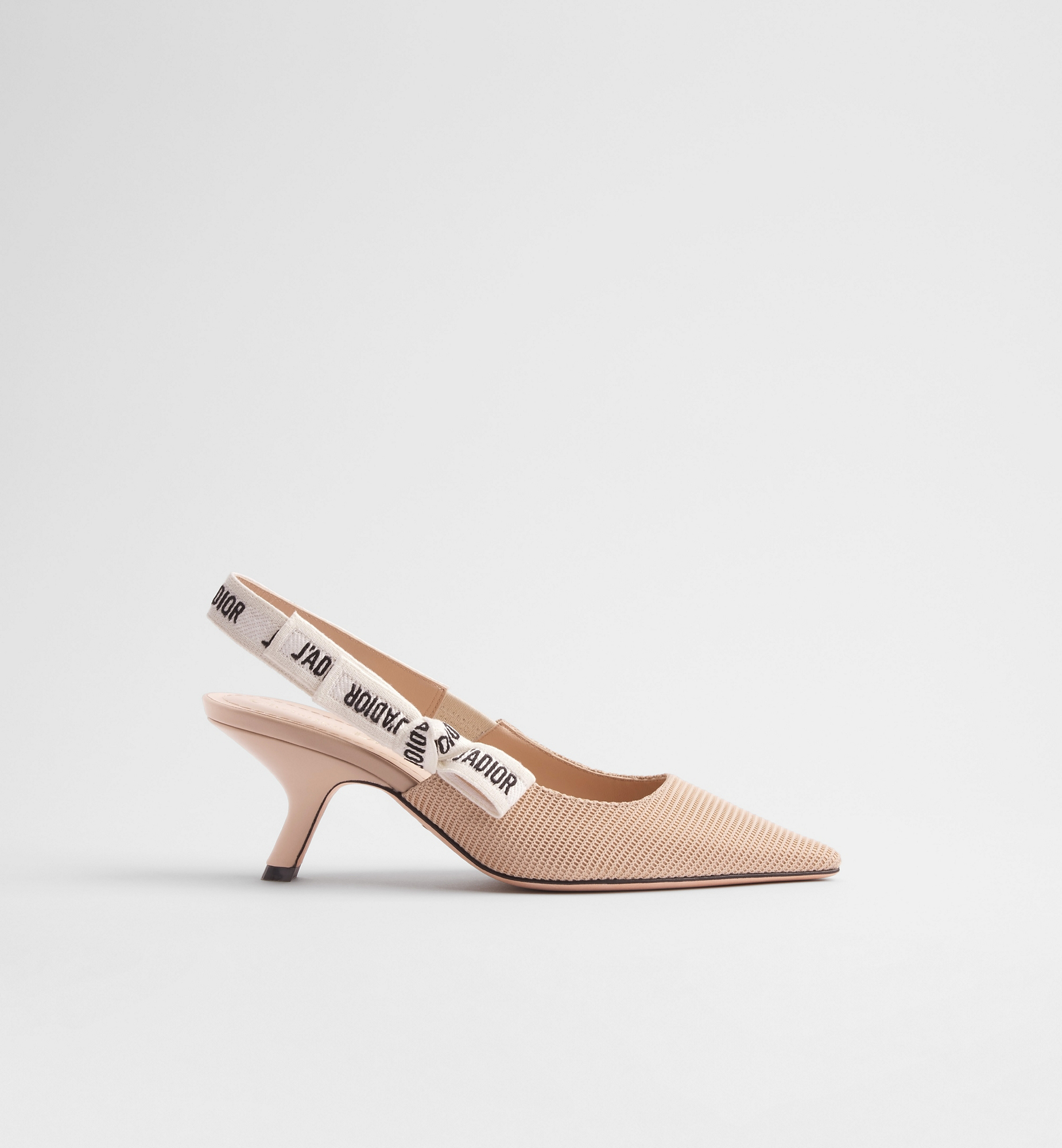 J'Adior Slingback Pump Nude Technical Fabric | DIOR