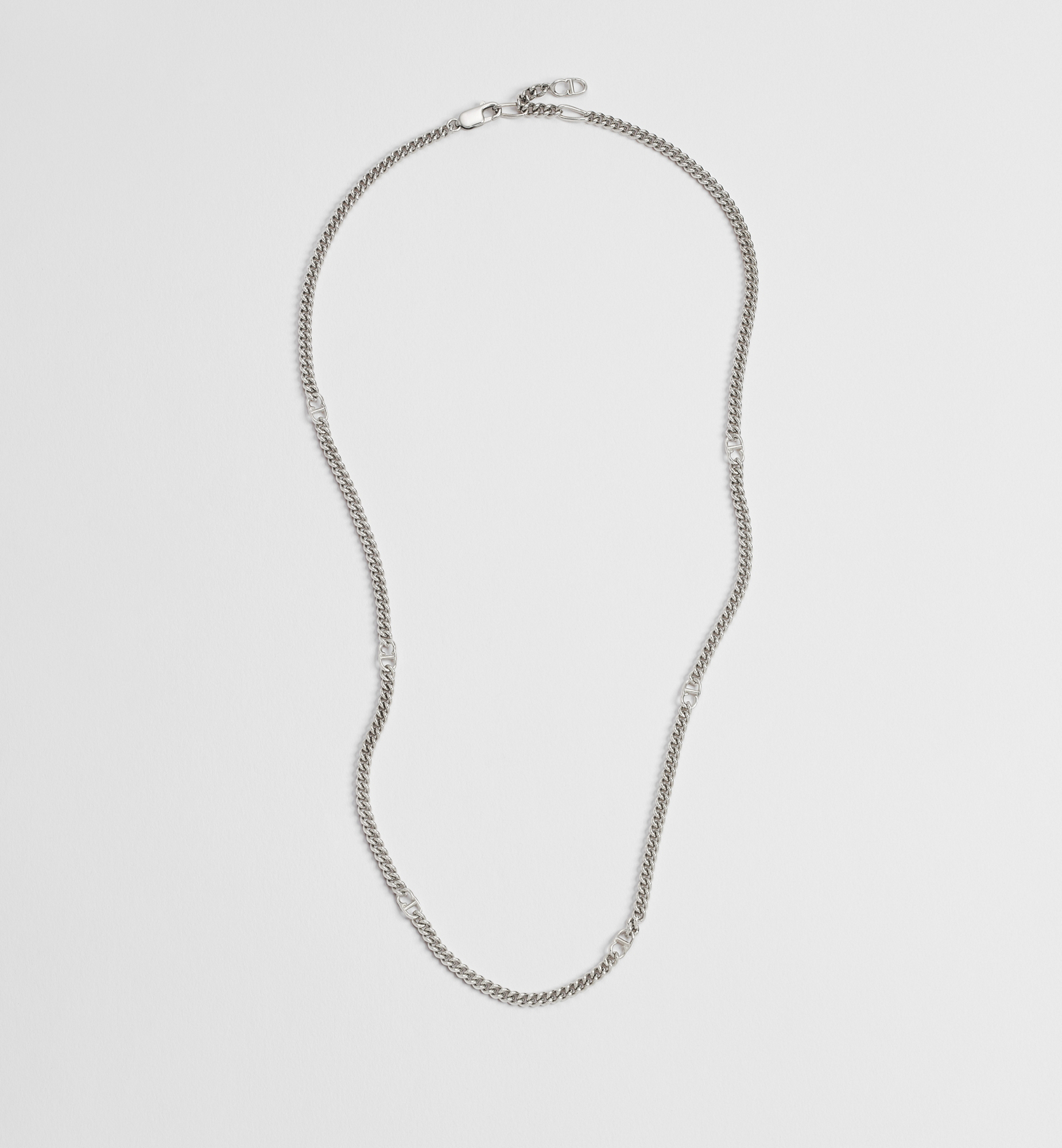 DIOR | CD Icon チェーンリンク ネックレス シルバー