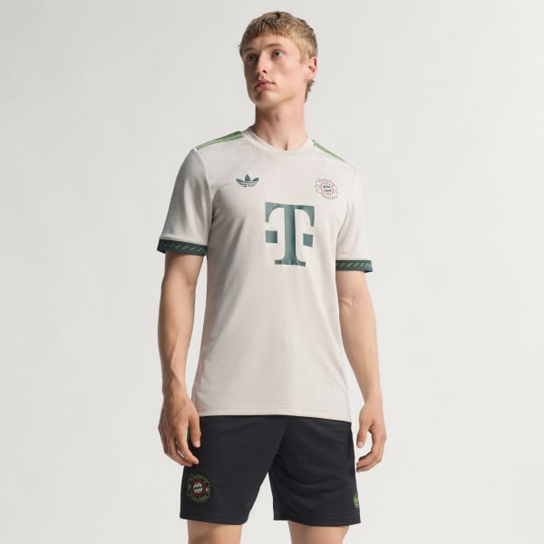 adidas FC Bayern München 25/26 Wiesn Voetbalshirt - Beige | adidas