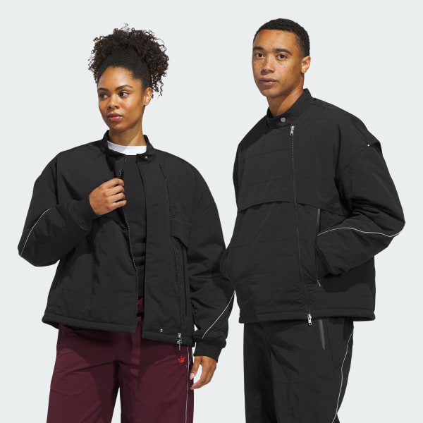 adidas Motor Ave Racer Jacket - Black | Free Shipping with adiClub