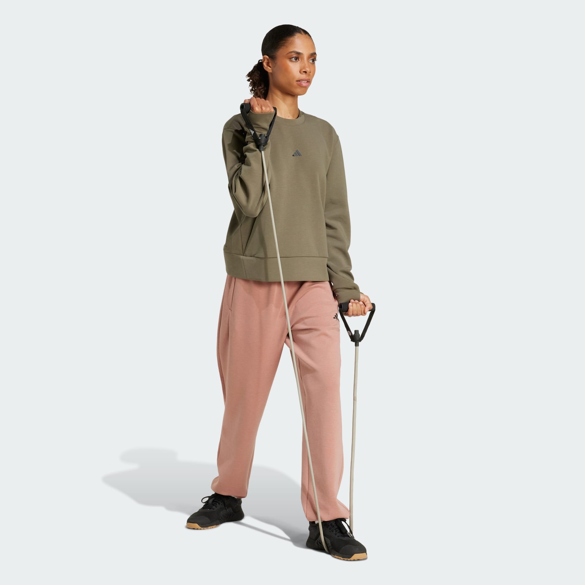 CLOTHING - Designed For Training Warm-Up Pants - Pink | adidas Oman