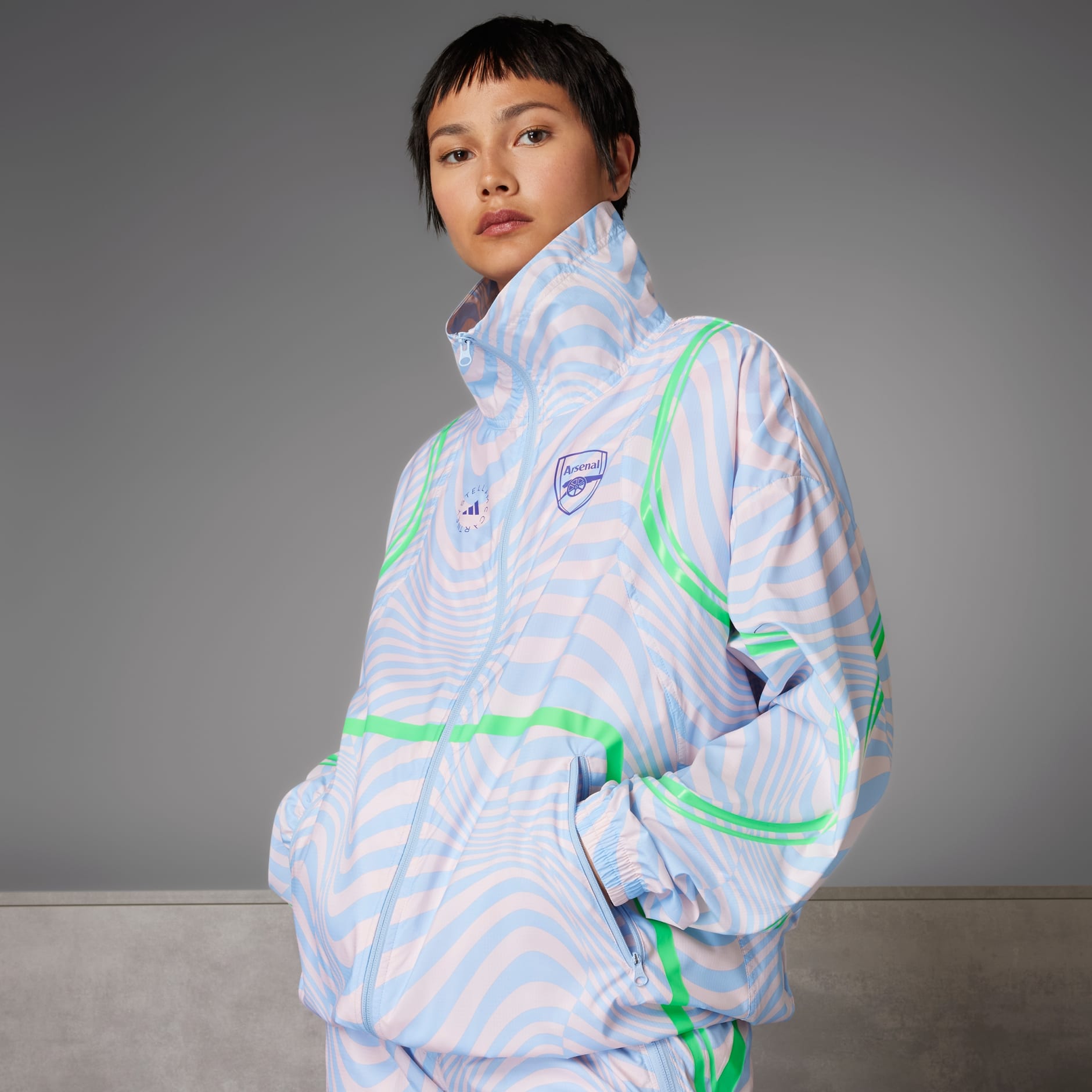 CLOTHING - Arsenal x adidas by Stella McCartney Woven Jacket
