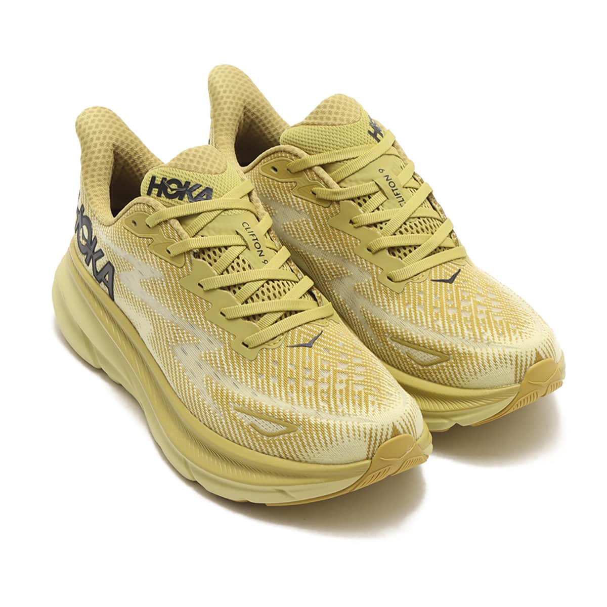HOKA CLIFTON 9 GOLDEN LICHEN / CELERY（ホカ クリフトン 9-イエロー