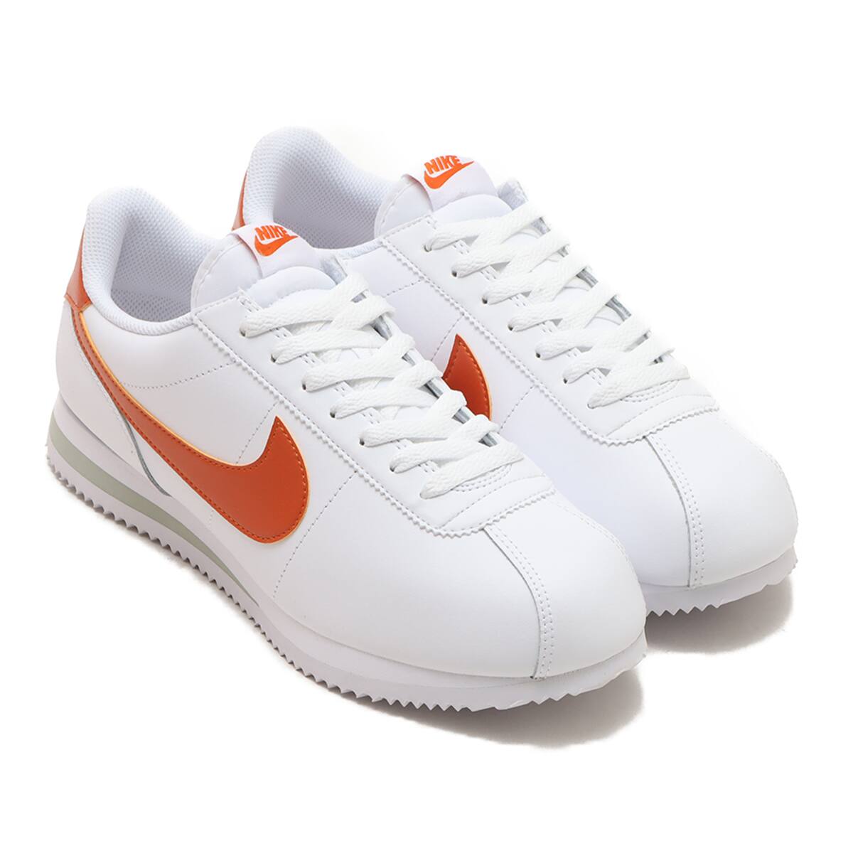 NIKE CORTEZ WHITE/CAMPFIRE ORANGE-JADE HORIZON 23HO-I（ナイキ