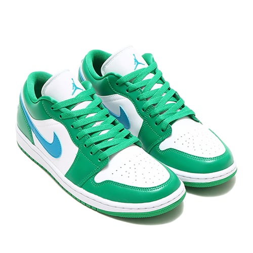 JORDAN BRAND WMNS AIR JORDAN 1 LOW LUCKY GREEN/AQUATONE-WHITE 23SU
