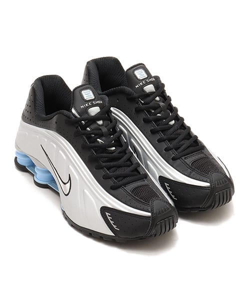 NIKE SHOX R4 METALLIC SILVER/METALLIC SILVER-BLACK（ナイキ