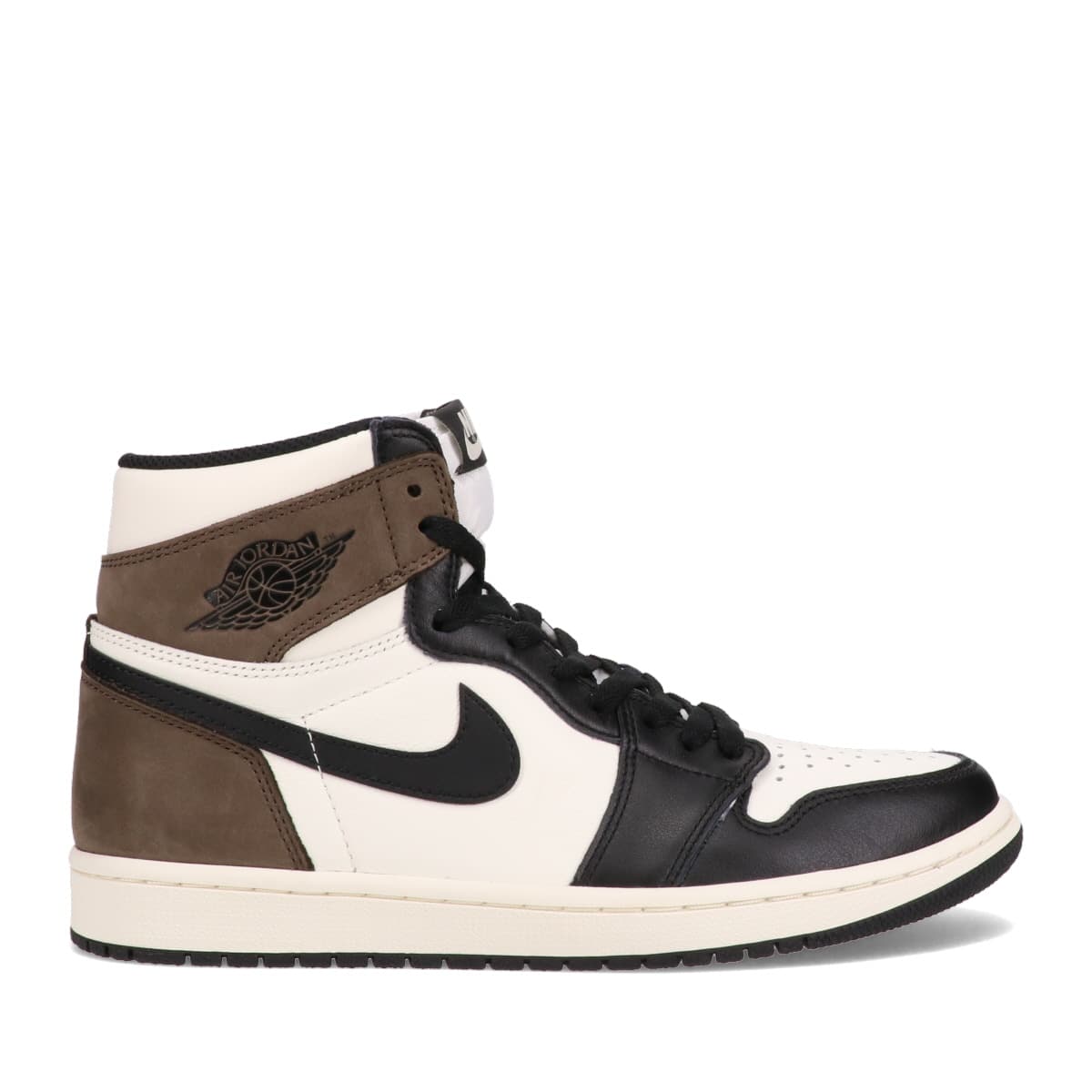 JORDAN BRAND AIR JORDAN 1 RETRO HIGH OG SAIL/BLACK-DARK MOCHA