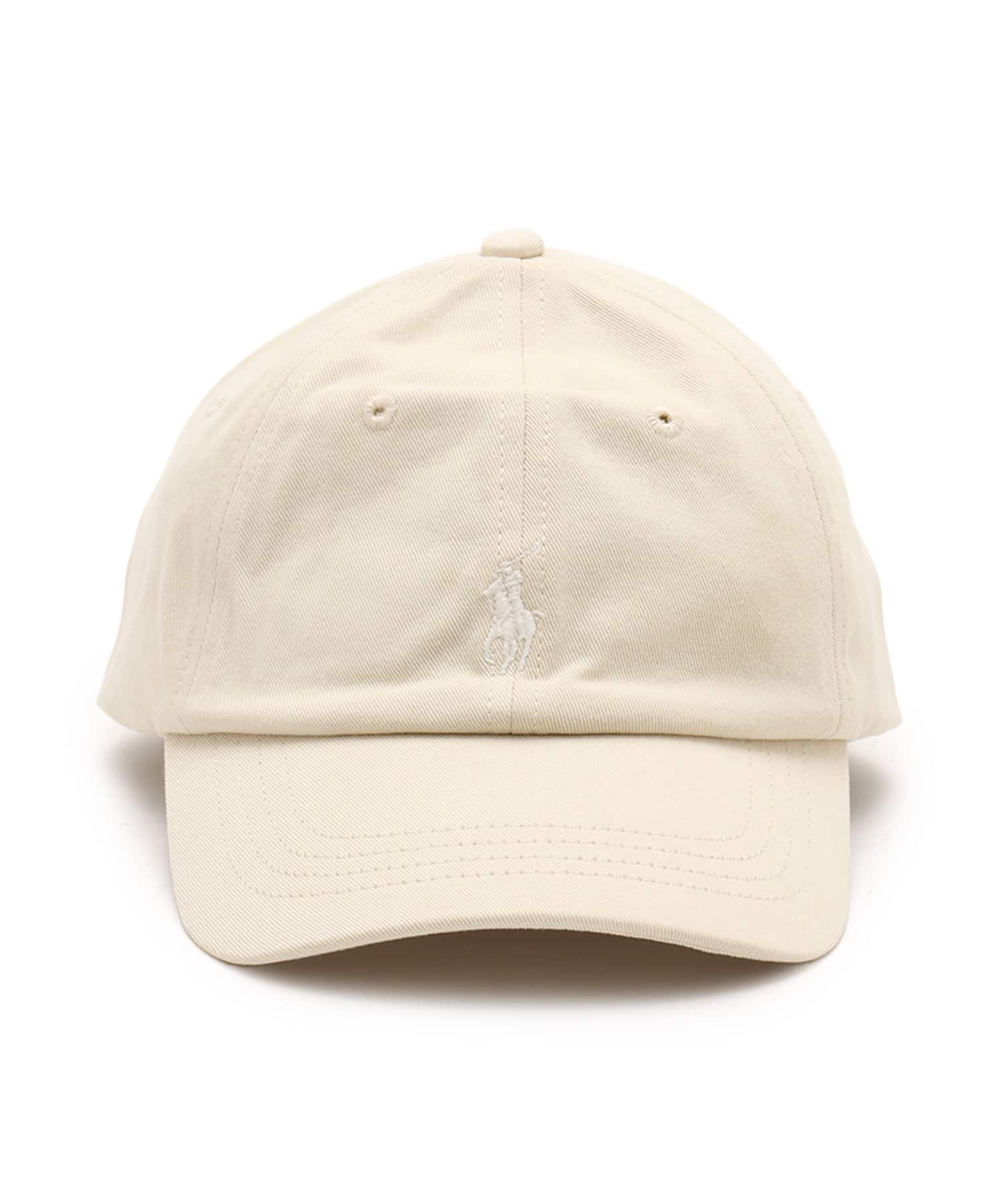 POLO RALPH LAUREN MINERAL DYED BALL CAP NATURAL（ポロ ラルフ