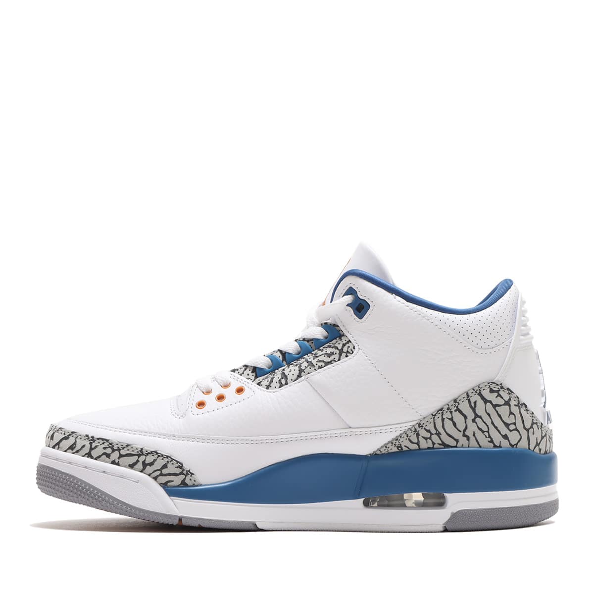 JORDAN BRAND AIR JORDAN 3 RETRO WHITE/METALLIC COPPER-TRUE BLUE