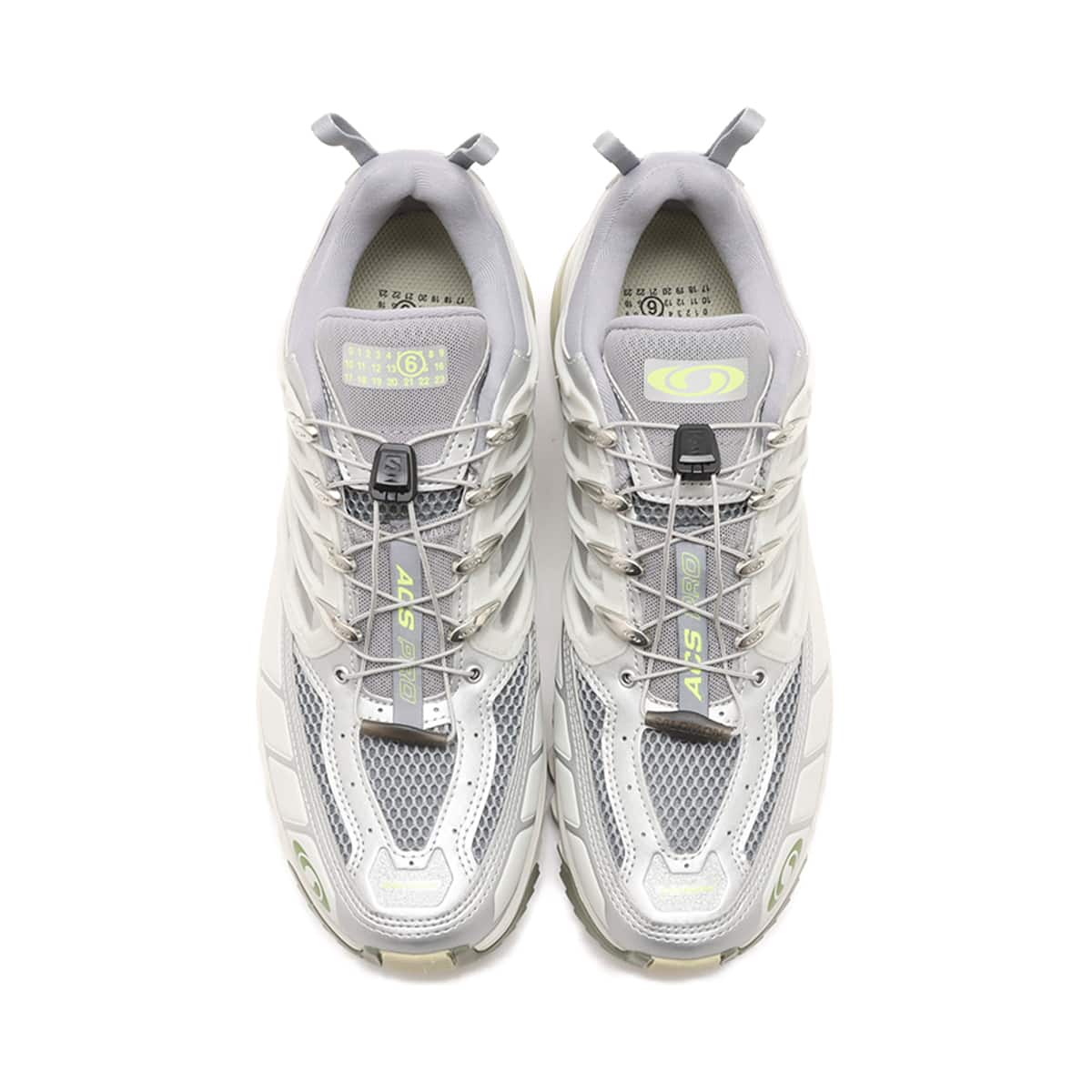 MM6 × SALOMON ACS PRO SNEAKER Sharkskin/Ftw Silver/Sharp Green
