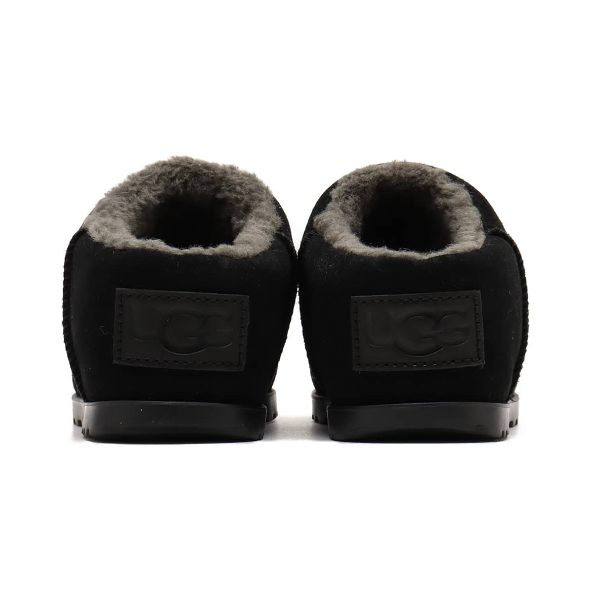 UGG W PUMPED SLIDE BLACK （アグ パンプド スライド-ブラック
