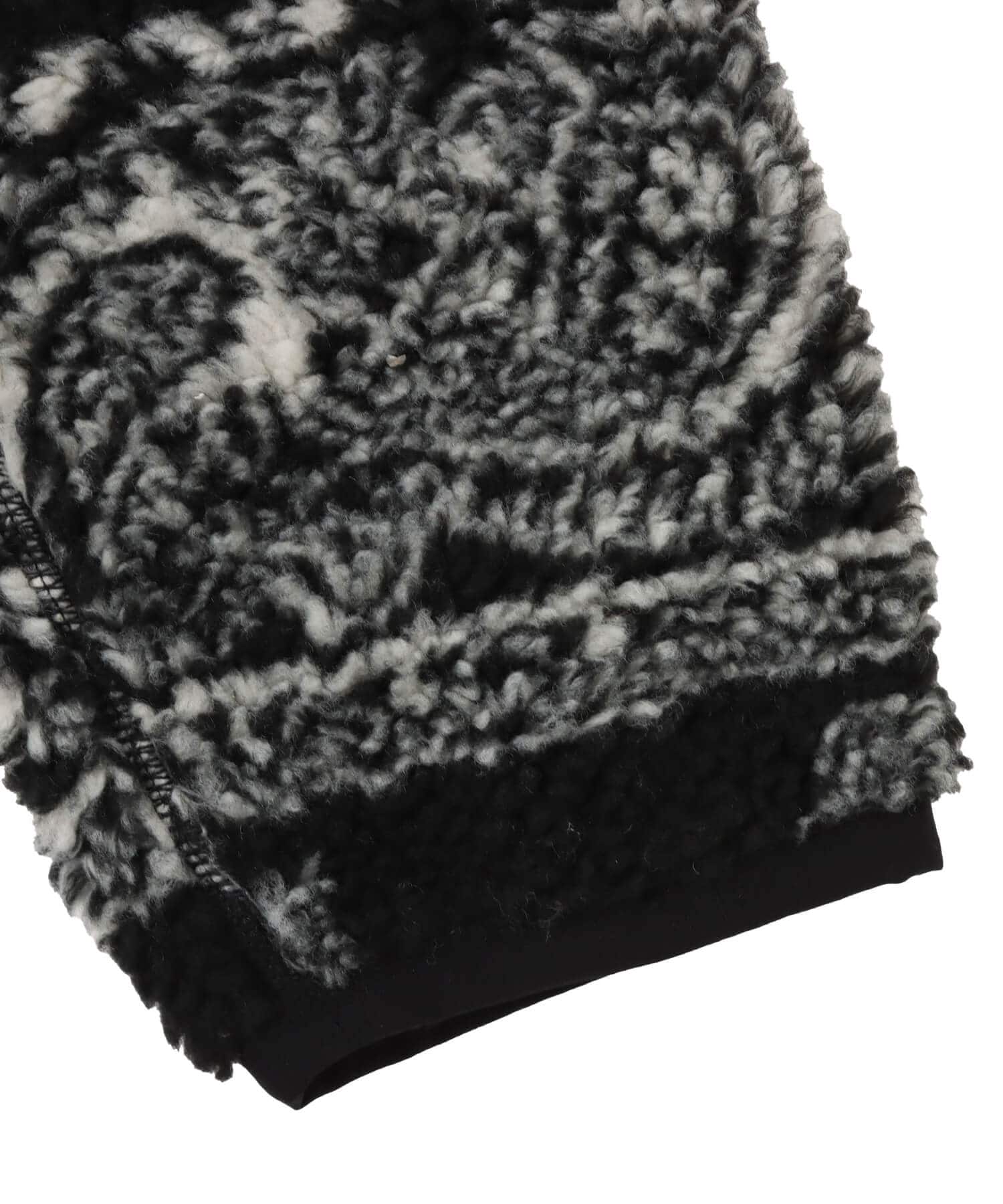 POLO RALPH LAUREN JAQUARD HI-PILE JACKET YUKON PATCHWORK BANDANA