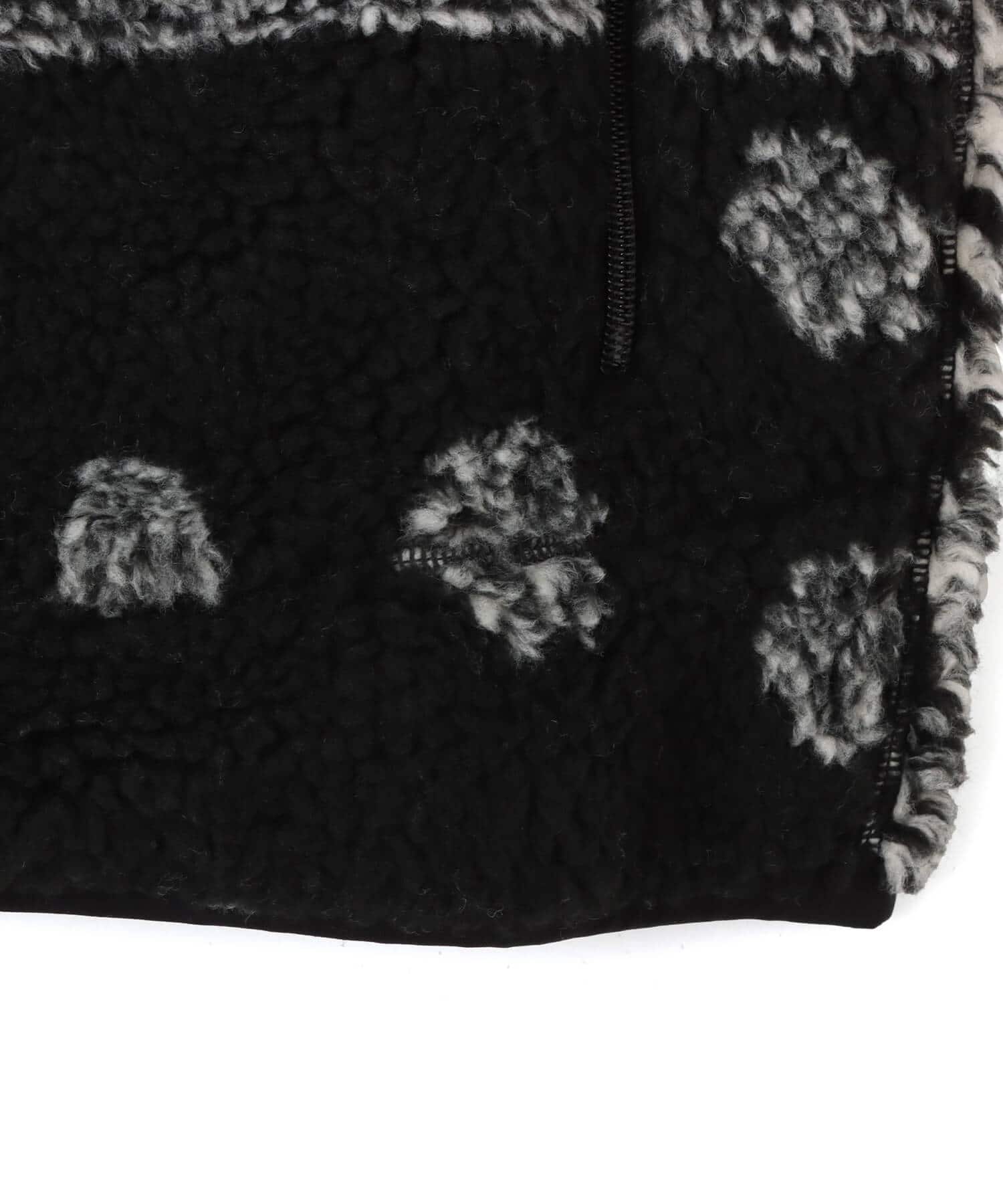 POLO RALPH LAUREN JAQUARD HI-PILE JACKET YUKON PATCHWORK BANDANA