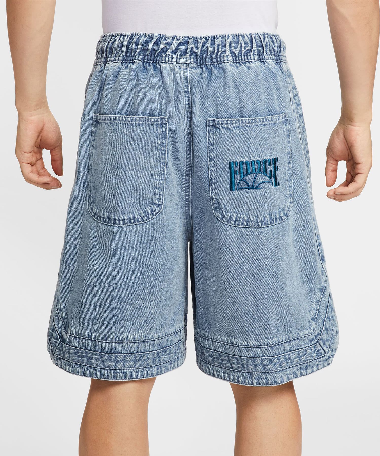 NIKE AS M NK DENIM 10IN SHORT NAOS BLUE GREY/PALE IVORY（ナイキ