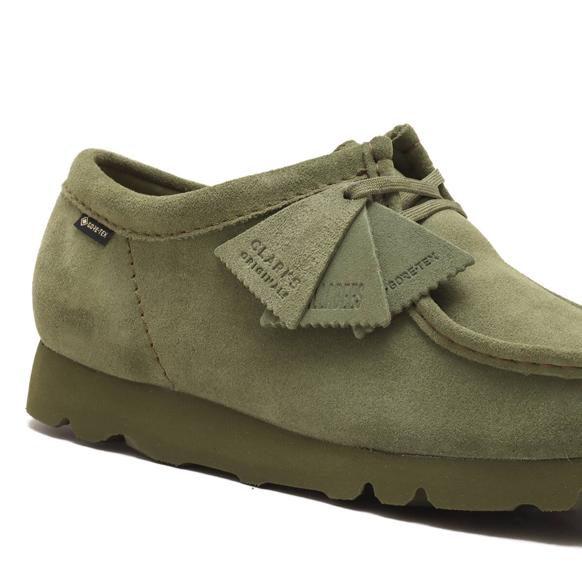 Clarks WallabeeGTX Loden Green GREEN（クラークス ワラビー GTX